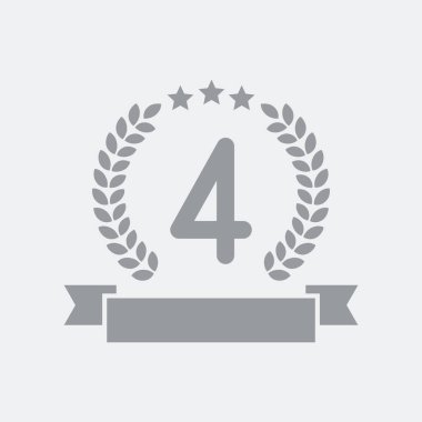 Düz ve izole vektör çizim simgesini minimal ve modern tasarımı ile