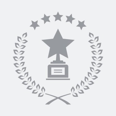 Düz ve izole vektör çizim simgesini minimal ve modern tasarımı ile