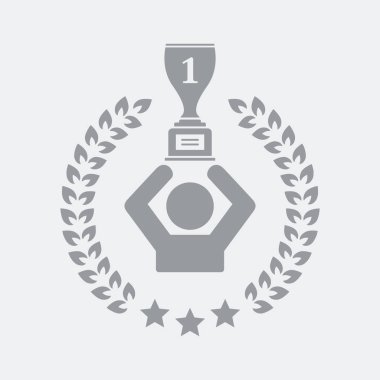 Düz ve izole vektör çizim simgesini minimal ve modern tasarımı ile