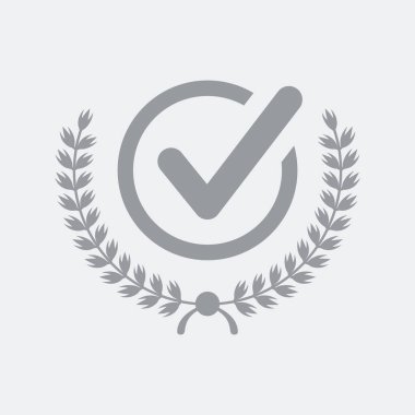 Düz ve izole vektör çizim simgesini minimal ve modern tasarımı ile