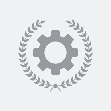 Düz ve izole vektör çizim simgesini minimal ve modern tasarımı ile