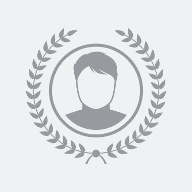 Düz ve izole vektör çizim simgesini minimal ve modern tasarımı ile