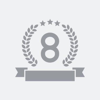 Düz ve izole vektör çizim simgesini minimal ve modern tasarımı ile