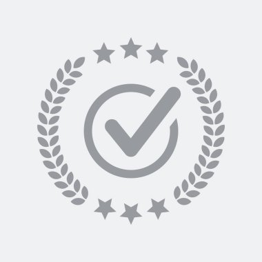 Düz ve izole vektör çizim simgesini minimal ve modern tasarımı ile