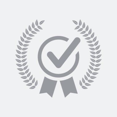 Düz ve izole vektör çizim simgesini minimal ve modern tasarımı ile