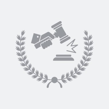 Düz ve izole vektör çizim simgesini minimal ve modern tasarımı ile