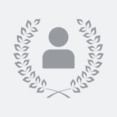 Düz ve izole vektör çizim simgesini minimal ve modern tasarımı ile