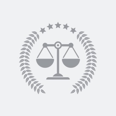 Düz ve izole vektör çizim simgesini minimal ve modern tasarımı ile