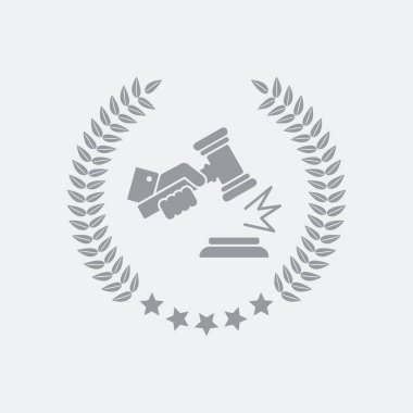 Düz ve izole vektör çizim simgesini minimal ve modern tasarımı ile