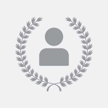 Düz ve izole vektör çizim simgesini minimal ve modern tasarımı ile