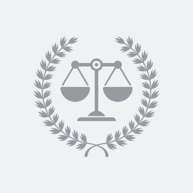 Düz ve izole vektör çizim simgesini minimal ve modern tasarımı ile