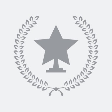 Düz ve izole vektör çizim simgesini minimal ve modern tasarımı ile