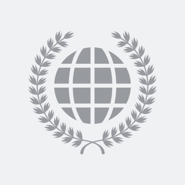 Düz ve izole vektör çizim simgesini minimal ve modern tasarımı ile