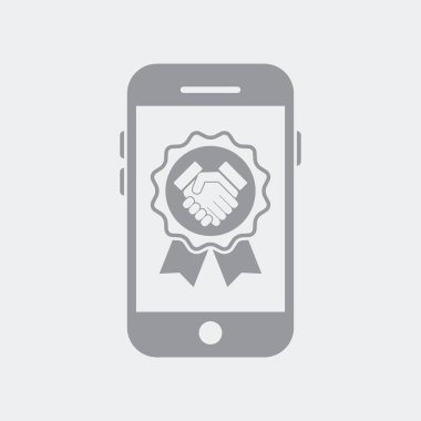 Düz ve izole vektör çizim simgesini minimal ve modern tasarımı ile