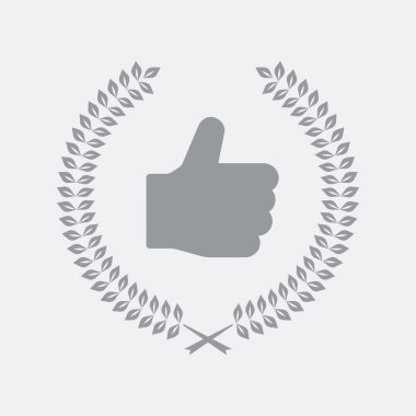 Düz ve izole vektör çizim simgesini minimal ve modern tasarımı ile