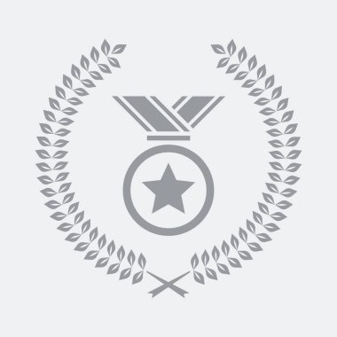 Düz ve izole vektör çizim simgesini minimal ve modern tasarımı ile