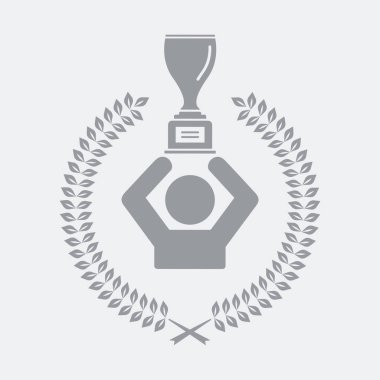 Düz ve izole vektör çizim simgesini minimal ve modern tasarımı ile