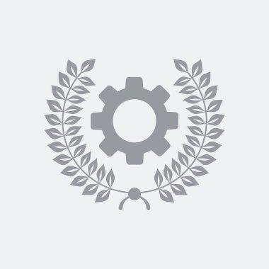 Düz ve izole vektör çizim simgesini minimal ve modern tasarımı ile