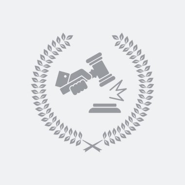 Düz ve izole vektör çizim simgesini minimal ve modern tasarımı ile