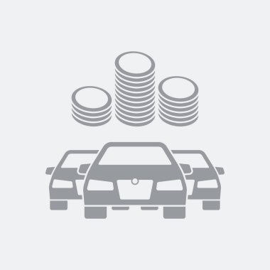 Düz ve izole vektör çizim simgesini minimal ve modern tasarımı ile