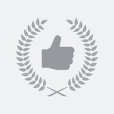 Düz ve izole vektör çizim simgesini minimal ve modern tasarımı ile