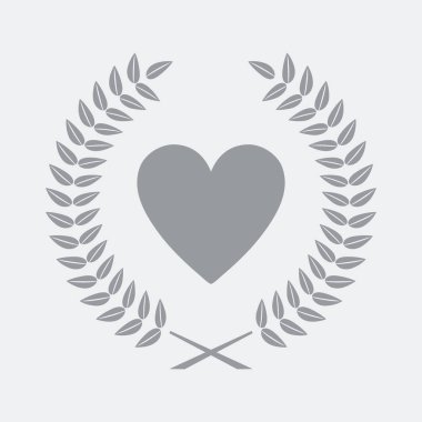 Düz ve izole vektör çizim simgesini minimal ve modern tasarımı ile