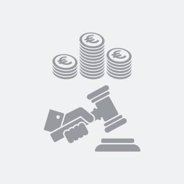 Düz ve izole vektör çizim simgesini minimal ve modern tasarımı ile