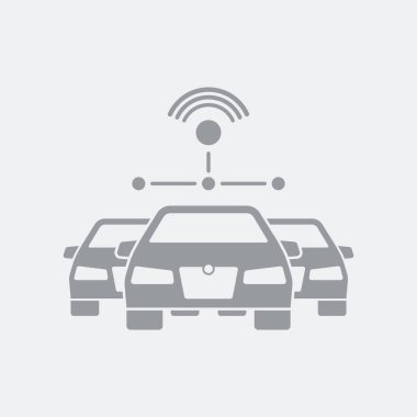 Düz ve izole vektör çizim simgesini minimal ve modern tasarımı ile