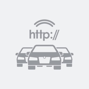 Düz ve izole vektör çizim simgesini minimal ve modern tasarımı ile