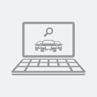 Düz ve izole vektör çizim simgesini minimal ve modern tasarımı ile