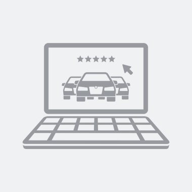 Düz ve izole vektör çizim simgesini minimal ve modern tasarımı ile