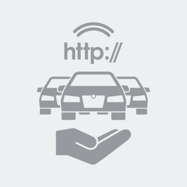 Düz ve izole vektör çizim simgesini minimal ve modern tasarımı ile