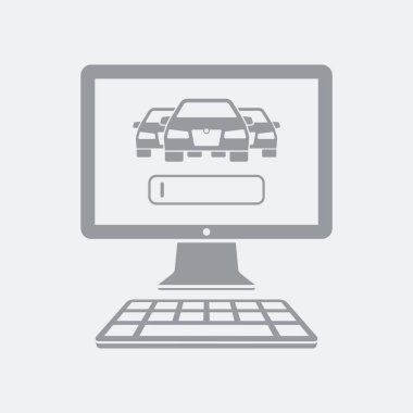 Düz ve izole vektör çizim simgesini minimal ve modern tasarımı ile