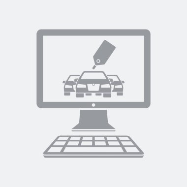 Düz ve izole vektör çizim simgesini minimal ve modern tasarımı ile