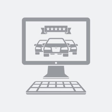 Düz ve izole vektör çizim simgesini minimal ve modern tasarımı ile