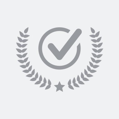 Düz ve izole vektör çizim simgesini minimal ve modern tasarımı ile