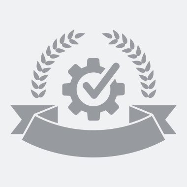 Düz ve izole vektör çizim simgesini minimal ve modern tasarımı ile