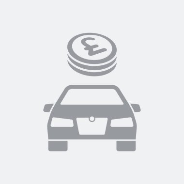 Düz ve izole vektör çizim simgesini minimal ve modern tasarımı ile