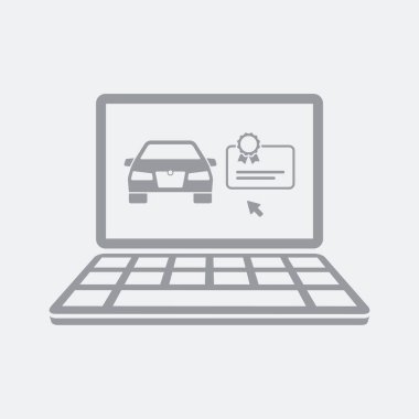 Düz ve izole vektör çizim simgesini minimal ve modern tasarımı ile