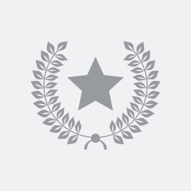 Ödülü defne simgesi ve yıldız