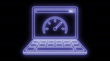 Laptop üzerinde hız ölçer