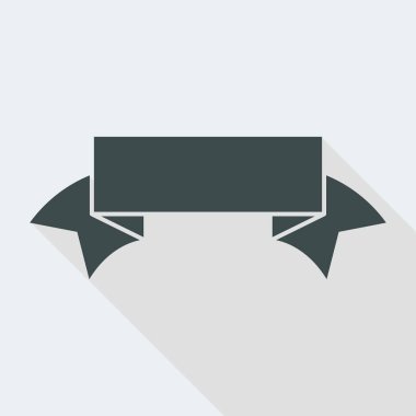 Etiket sembolü kavramı. Lama, temiz, en az izole vektör ve ben