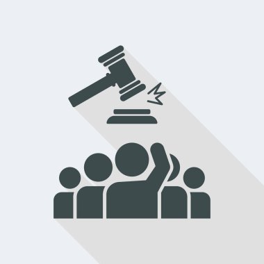 Müzayede ad, kavramı simgesi