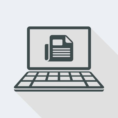 Dizüstü üzerinde newletter online