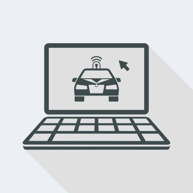 Bilgisayar laptop polis Web sitesi