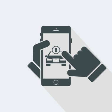 Araç uzaktan anahtarı için uygulama