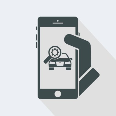 Araç motoru tam muayene için uygulama