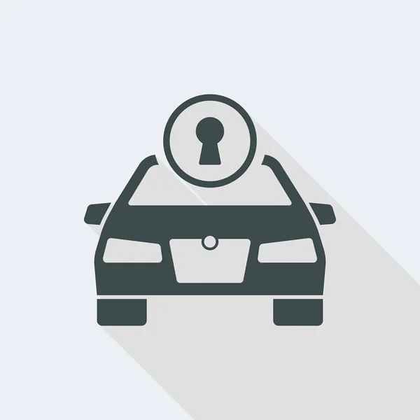 Car lock icon — Stock Vector