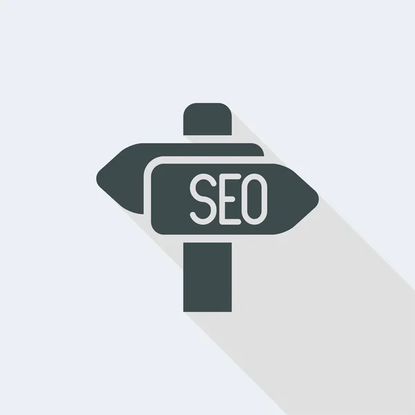 SEO guidance Services icoon — Stockvector