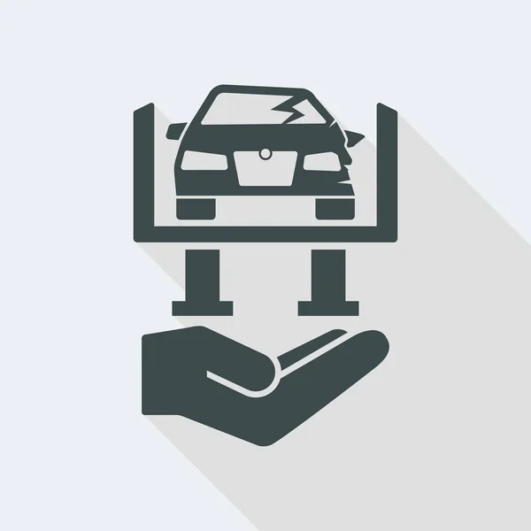 Servizi di riparazione auto icona — Vettoriale Stock
